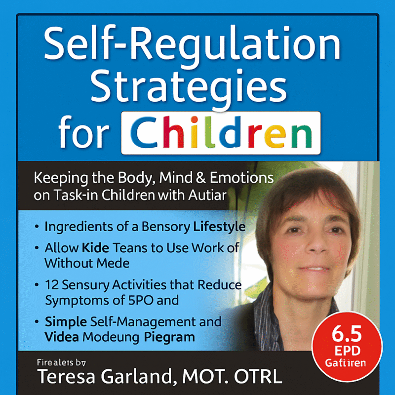 Self-Regulation Strategies for Children: Keeping the Body, Mind & Emotions on Task in Children with Autism, ADHD or Sensory Disorders